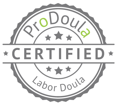 ProDoula certification badge placeholder